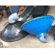 Water suction hole to absorb feces, siphon hole to install aquarium, shrimp pond, good plastic