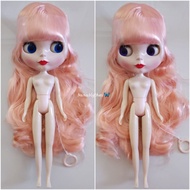 RBL Blythe Doll With Original Body Logo-Peach Hair