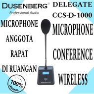 DUSENBERG DELEGATE CCS-D-1000 WIRELESS CONFERENCE MIC, MEETING ANGGOTA MICROPHONE