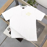 EVISU/Fushen 2026 Classic Round Neck Short-Sleeved T-Shirt Men Women Style Pullover 100% Cotton Cust