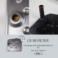 กรองเกียร์ออโต้ Ford Ranger 2011-2019 Mazda BT50 2.2 3.2 OEM : BL3Z-7A098-A กรองเกียร์ตัวใน เปิดอ่าง