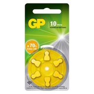 超霸 - GP超霸助聽器專用電池 - ZA10 6粒裝 +70% Extra Life(2410) [GPPBZZ10F008][C25]