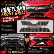 Perodua Axia 2023-2026 Honeycomb Grill  Front Grill Honeycomb axia accessories