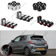 4Pcs Car Styling Wheel Tire Tyre Valve Stem Air Caps Car Cover For Mitsubishi mirage g4 expander adv