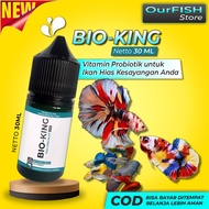 Vitamin Probiotik Ikan Cupang BIO-KING Guppy Gupy Avatar Blue Rim