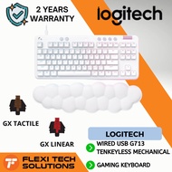 Flexi Tech KEYBOARD LOGITECH GAMING WIRED USB G713 TENKEYLESS MECHANICAL RGB - GX TACTILE/GX LINEAR
