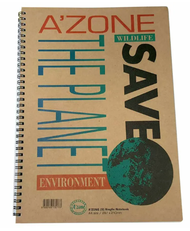 A4/A5/A6 Azone Save The Planet Ring Notebook