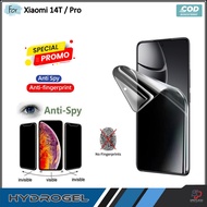 Anti-Scratch HYDROGEL material for Xiaomi 14T Xiaomi 14T Pro Screen Protector