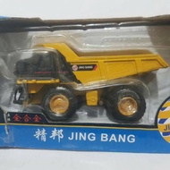 Toy diecast construction car dumper truck detail