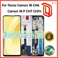 For Tecno Camon 18 CH7 CH7n LCD Display Touch Screen Digitizer Assembly For Tecno Camon 18 P CH6 CH6