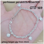 BRACELET 3478GTD. silver s925 white gold plated GTD 169