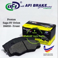 AFI Brake D6010 Front Brake Pad - Proton Saga 8V Orion