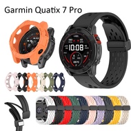for Garmin Quatix 7 Pro strap quick fit smart watch band armor frame case USB Cable dock charger dus
