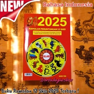 Buku Ramalan Untuk Zodiak Chinese 12 Shio Di Tahun Baru Ular 2025 Asli Ori / Buku Ramal Shio China T