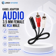 3.5mm Female to RCA Male HiFi Audio Adapter Cable 40cm Female to RCA Male Adapter Converter 3.5mm to