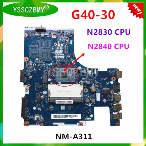 Brand New ACLU9 ACLU0 NM-A311 mainboard for Lenovo G40-30 Notebook motherboard 5B20G91629/5B20G05141