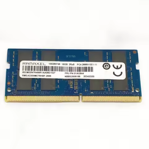RAMAXEL RAMS DDR4 16GB 2666MHz Laptop memory ddr4 16GB 2RX8 PC4-2666V-SEE-11 SODIMM Notebook memoria