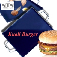 Metal Rectangular Hot Plate Pan Kuali Leper Grill Plate For Burger/ Roti John/ Roti Canai Kuali/ Kua