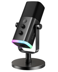 ไมโครโฟนสตริมมิ่ง FIFINE AMPLIGAME AM8 USB/XLR DYNAMIC MICROPHONE WITH RGB ประกันศูนย์