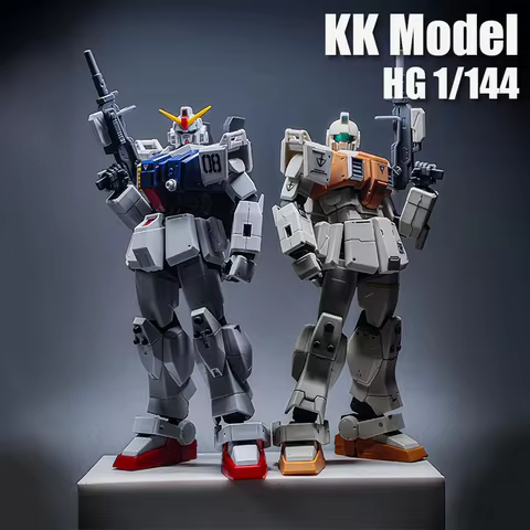 KK Model RX-79G HG 1/144 HGUC 210 08 Assembly Model Kit RGM-79G GM Ground Type Collection Action Fiu