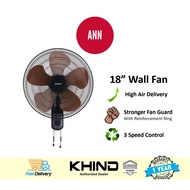Khind Industrial Wall Fan (18") WF1821 Kipas Dinding 风扇 壁扇