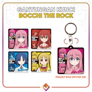 Bocchi The Rock Keychain Double Acrylic 4x4cm || Bocchi The Rock Anime Keychain 4mm