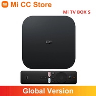 Global Version Suitable For Xiaomi Mi TV Box S 9.0 Set 4K HDR Quad Core Smart 2GB 8GB 2.4Ghz/5Ghz Wifi Built-In Chromecast