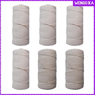 [Wenodxa] Butchers Twine 3 Strands Twisted Twine Crafts DIY Reusable Kitchen Twine Cooking