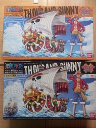 售 Bandai ONE PIECE 海賊王千陽號 模型 彩色版 + Jump限定 OP漫畫版 Monochrome Ver. 2盒