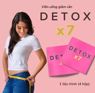 [Giảm Mỡ Bụng] Viên Nang Detoxx X77 Giảm Cân Siêu Tốc Mạnh Hộp 10 Ngày Thải Mỡ Ngày Đêm