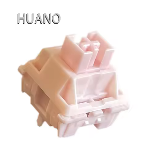 HUANO Sakura Switch Mechanical keyboard Switches POK POM PA66 Luxury Material Fine lubrication 35g L