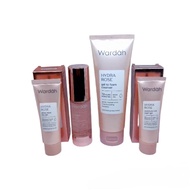 Wardah Paket Hydra Rose 4 in 1 / Skincare Wardah Original