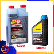 EuroPower 2-cycle 2T Oil TCW3 2 Stroke Oil 1.2Ltr / 500ML