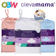 Clevamama  Tencel Fitted Waterproof Mattress Protector | Clevabed Toilet Training Sleep Mat | Mattress Protector