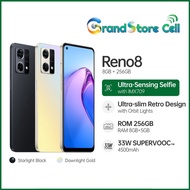 OPPO RENO8 4G | RENO 8 5G 8/256 | RENO8 Z | RENO8 PRO GARANSI RESMI - RENO8 4G GOLD, NO BONUS