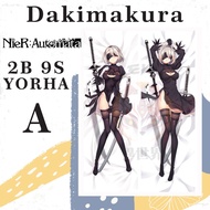 DAKIMAKURA 2B 9S YORHA Nier: Automata - Anime Waifu Nier Pillowcase: Automata 2B 9S YORHA