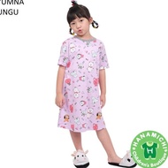DI7 - YUMNA Girls' Short Sleeve Fashion Dress