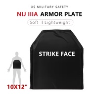 NIJ IIIA 3A Uhmwpe Lightweight Bulletproof Plate Tactical Armor Size 10x12 Inches