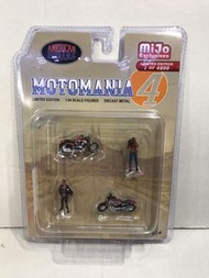 American Diorama 1/64 Figures Set - Motomania 4 - MIJO Exclusives 04