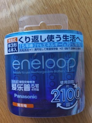 Panasonic eneloop AA 5號 充電電池 4粒裝