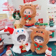 FIRST SONG 1 set ที่คลุมไหล่ นั่งปาร์ตี้ dollbu ตุ๊กตาเสื้อผ้า อะไหล่สำหรับเปลี่ยน หมวกคริสมาสต์ เสื