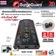 SurgeGuard SL-8AV (Limited Edition) เครื่องลดทอนไฟกระชากและสัญญาณรบกวนด้วยระบบ AC TVSS Plus Dual Core Noise Filter_3