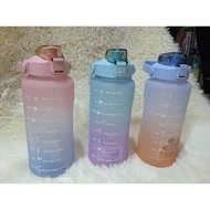 2L Colorful Water Bottle Tumbler