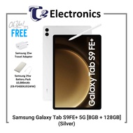 Samsung Galaxy Tab S9FE+ 5G/Wifi [8GB RAM+28GB ROM]*Free Samsung 25w Adapter &amp; Battery Pack (EB-P3400)*- T2 Electronics