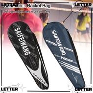LET Badminton Racket Bag, Thick  Racket Bags, Protective Pouch Portable Racket Protective Cover Badminton Racket