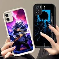 HW-1 Anime SOLO Leveling Shockproof Silicone Casing for OPPO A57s A57 A76 A57e A96 A77 A36 A77s 4G