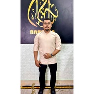 Kurta viral Al abrar sleeves 3 tribes teluk belangga cotton premium
