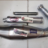 Knalpot WRC Ninja RR/Ninja ZX/Ninja SS/Ninja R Stainless