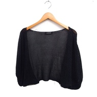 LAUTREAMONT Knit Bolero Jacket Mesh lame Direct from Japan Secondhand