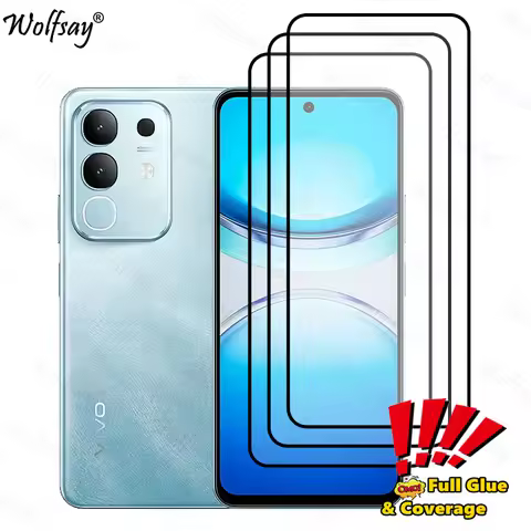 Full Cover Glue Screen Protector For Vivo iQOO Z10x Tempered Glass For Vivo iQOO Z10x Glass For Vivo